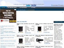 Tablet Screenshot of objectifs-photo.fr